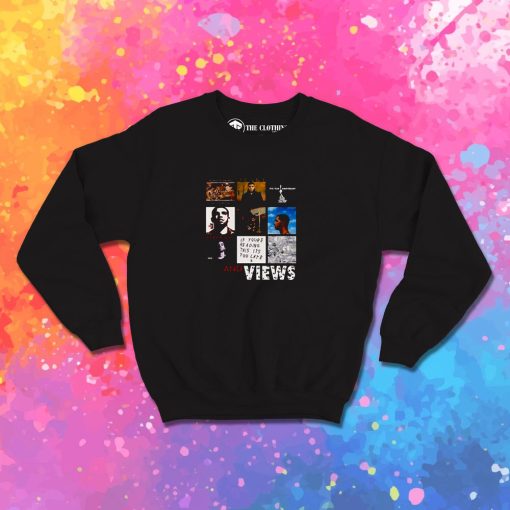 Drake All Album Collage Sweatshirt