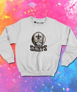 Grateful Dead Homage New Orleans Saints Sweatshirt