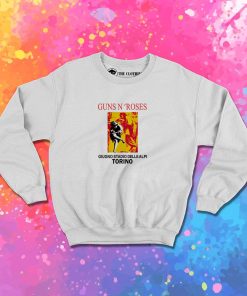 Guns N Roses Giugno Stadio Delle Alpi Torino Sweatshirt