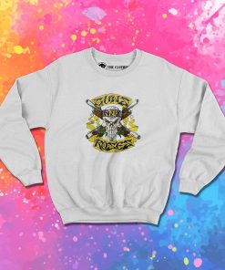 Guns N Roses Shotgun Skull Sweatshirt