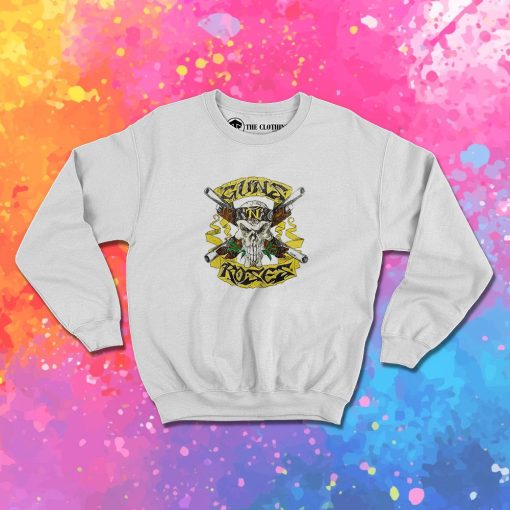 Guns N Roses Shotgun Skull Sweatshirt