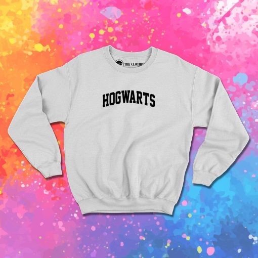 Hogwarts Fonts Logo Sweatshirt