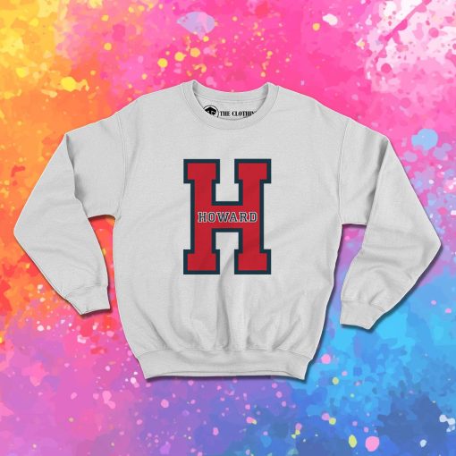 Howard University H Letter Sweatshirt