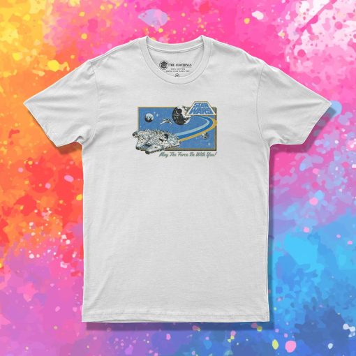 Star Wars Retro Flight Path T Shirt