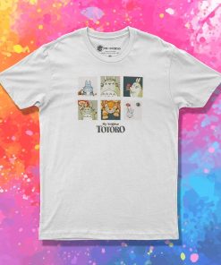 Studio Ghibli My Neighbor Totoro Art Grid T Shirt