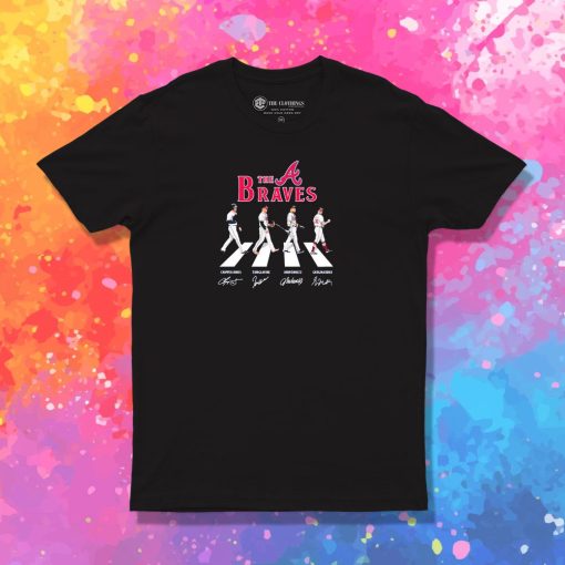 The Atlanta Braves Abbey Road Signatures T Shirt