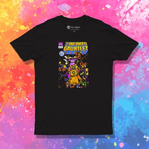 The Infinity Gauntlet Thanos Final Battle Comic T Shirt