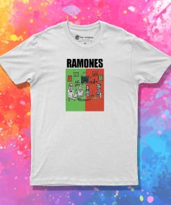 The Ramones Happy Family Tour T Shirt