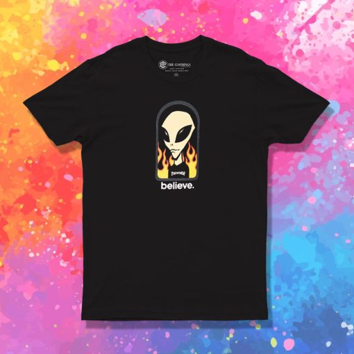 Thrasher x Alien T Shirt