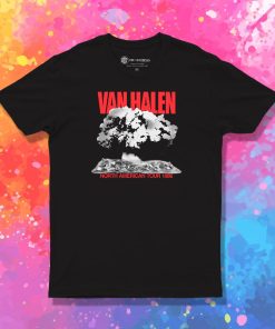 Van Halen North American Tour 1986 T Shirt