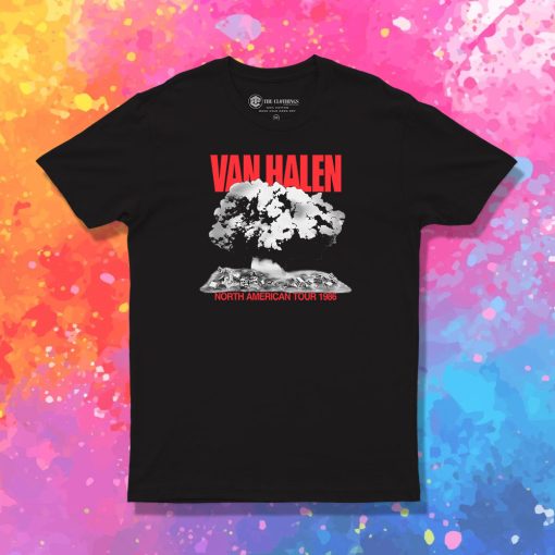 Van Halen North American Tour 1986 T Shirt