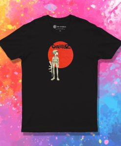 Vintage 2010 Gorillaz Noodle Plastic Beach Rock Band T Shirt