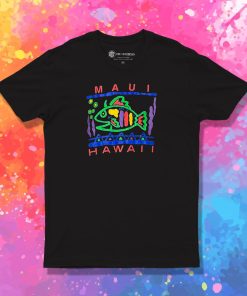 Vintage Vintage Maui Hawaii Neon Fish T Shirt