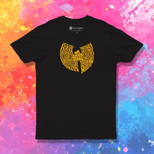 Wu Tang Clan 20 Years T Shirt