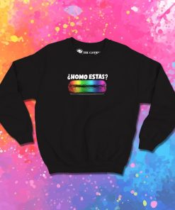 homo estas Sweatshirt