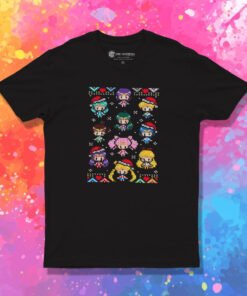 A Senshi Family Christmas Sailor Moon Ugly T Shirt