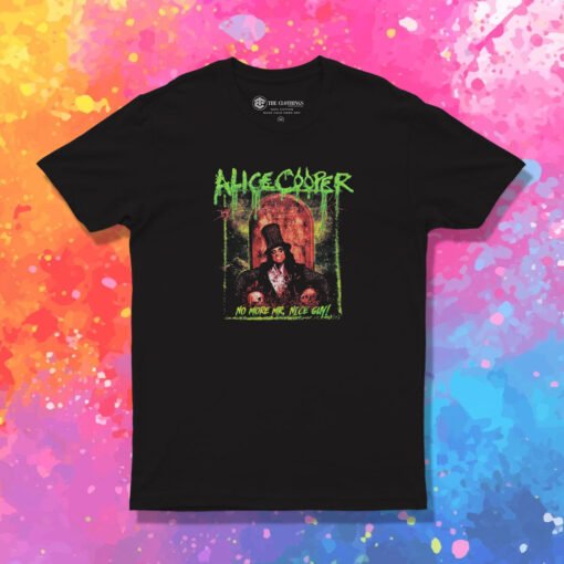 Alice Cooper No More Mr Nice Guy 2015 Tour T Shirt