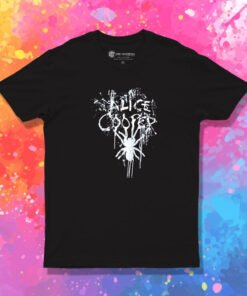 Alice Cooper Spider Splatter T Shirt