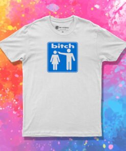 Bitch Skateboard Logo T Shirt