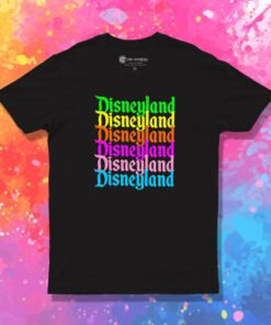 Blink 182 Mark Hoppus Disneyland Rainbow T Shirt