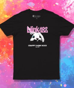 Blink 182 Merch Crappy Punk Rock Since 1992 T Shirt