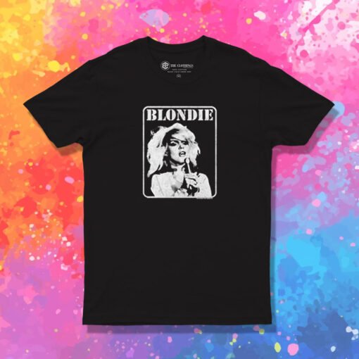 Blondie Presente Poster T Shirt