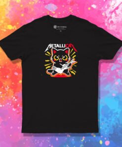 Cat Rock 90s Meow For Music Band Of Friends T Shirt