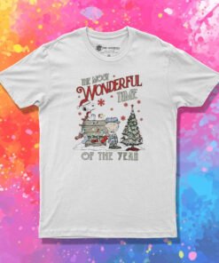 Charlie And The Snoopy Christmas T Shirt