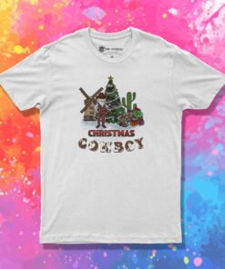 Cowboy Christmas Graphic T Shirt