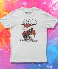 Deadpool Marvel Comics Bad Dad Graphic T Shirt