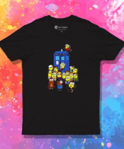 Doctor Who Minion Police Call Box T Shirt