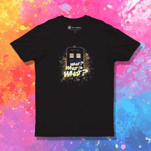 Doctor Who Time Vortex Tardis T Shirt