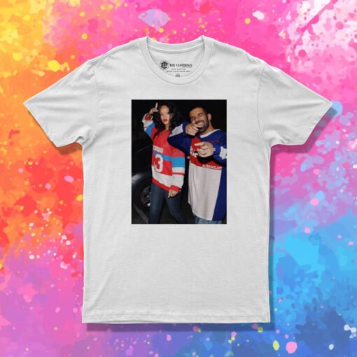 Drake And Rihanna Photo Graphic T Shirt