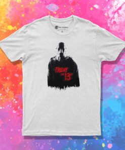 Friday the 13th Jason and Red Logo T Shirt