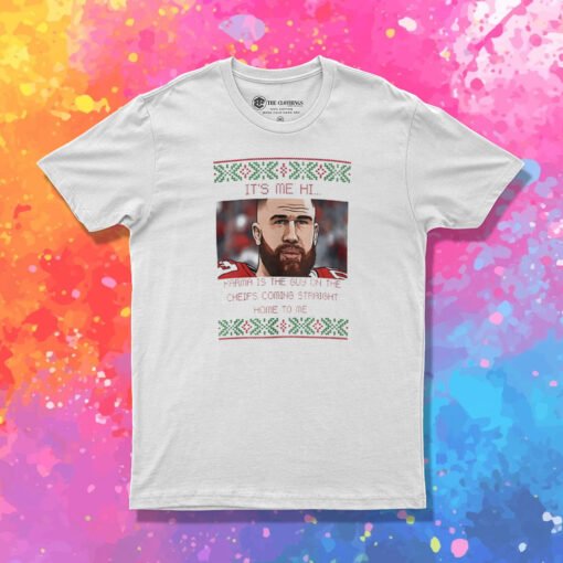 Funny Travis Kelce Merry Swiftmas T Shirt