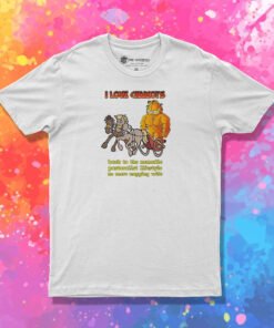 Garfield I Love Chariots Back To The Nomadic T Shirt