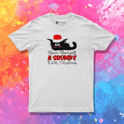 Have Yourself A Grumpy Litter Christmas Funny Christmas Cat T Shirt