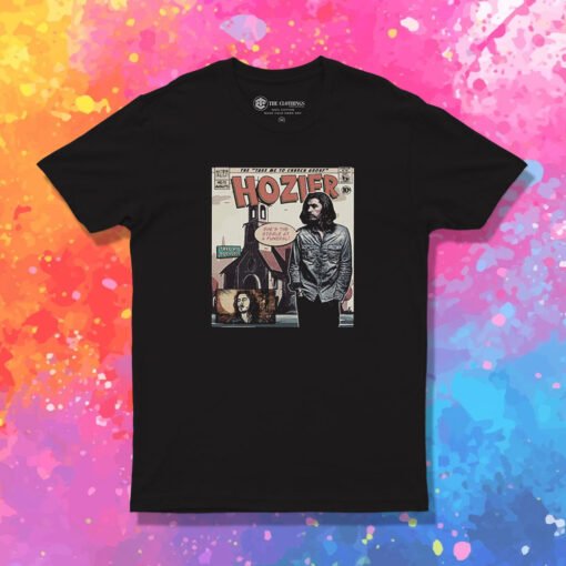 Hozier Comic Take Me To Church Album World Tour T Shirt