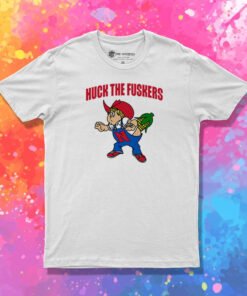 Huck The Fuskers Nebraska Huskers Parody T Shirt