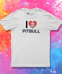 I Heart Pitbull Tour T Shirt