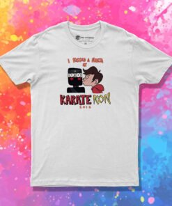 I Kissed A Ninja At Karate Kony 2012 T Shirt