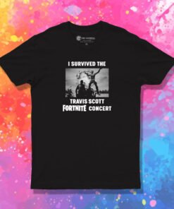 I Survived The Travis Fortnite Concert T Shirt