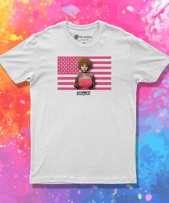 Ice Spice Pink American Flag T Shirt