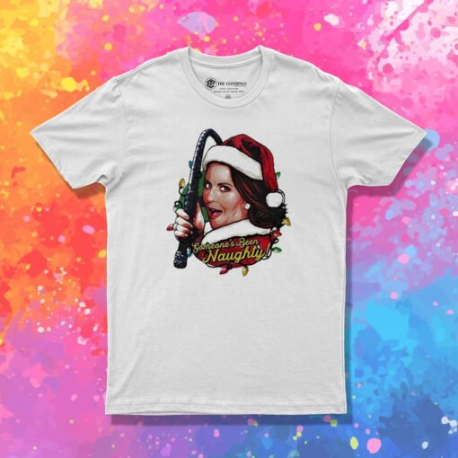 James Hillier Karen Walker Someone’s Been Naughty Christmas T Shirt