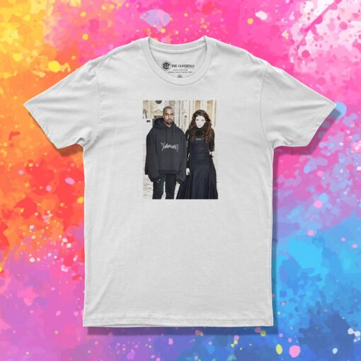 Kanye West And Lorde Photo T Shirt