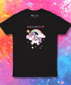 Ketamine Unicorn Horse Funny T Shirt