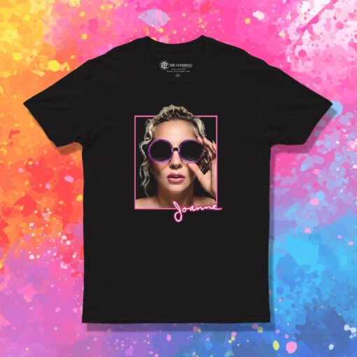 Lady Gaga Joanne Sunglasses Photo T Shirt