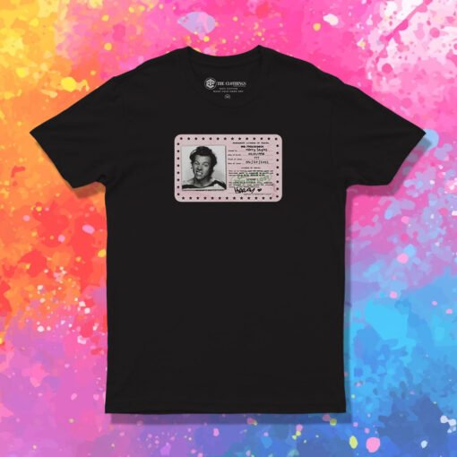 License Of Travel Card Harry Styles T Shirt