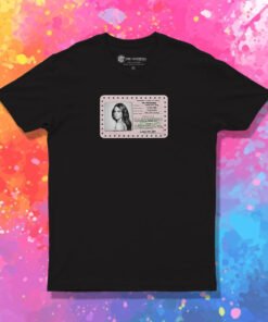 License Of Travel Card Lana Del Rey T Shirt