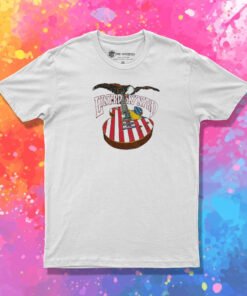 Lynyrd Skynyrd American Flag Guitar & Eagle Vintage T Shirt